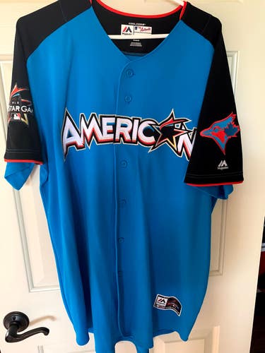 Authentic MLB Toronto Blue Jays #14 Justin Smoak American League 2017 All Stars Jersey