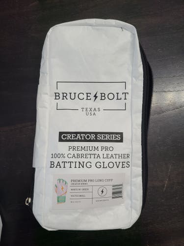 New Youth Small Bruce Bolt King of Juco Batting Gloves