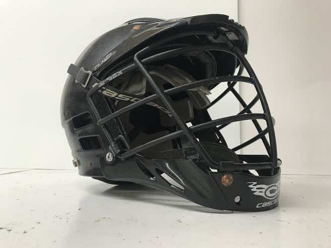 Used Cascade Black Hemet One Size Lacrosse Helmets
