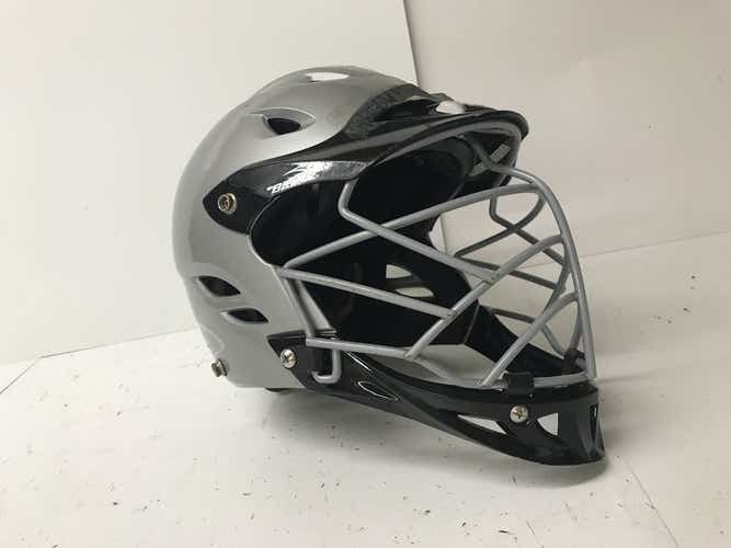 Used Brine Silver Helmet S M Lacrosse Helmets