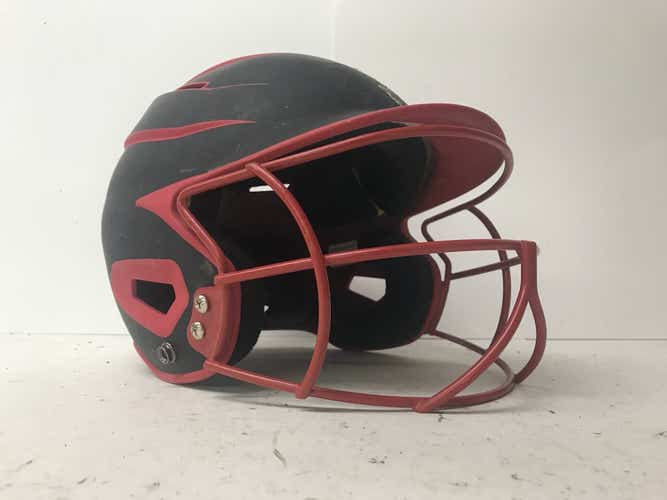 Used Boombah Black Red L Xl Baseball And Softball Helmets