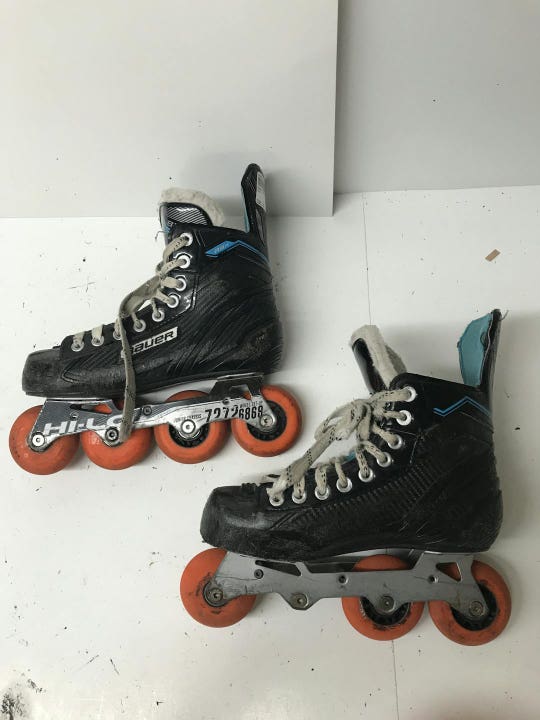 Used Bauer Junior 04 Roller Hockey Skates