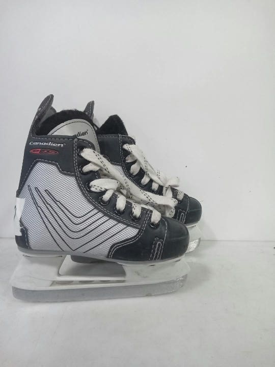 Used Canadien Youth 10.0 Ice Hockey Skates