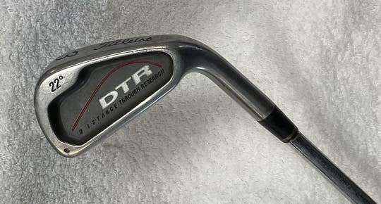 Used Titleist Dtr 3 Iron Steel Stiff Golf Individual Irons