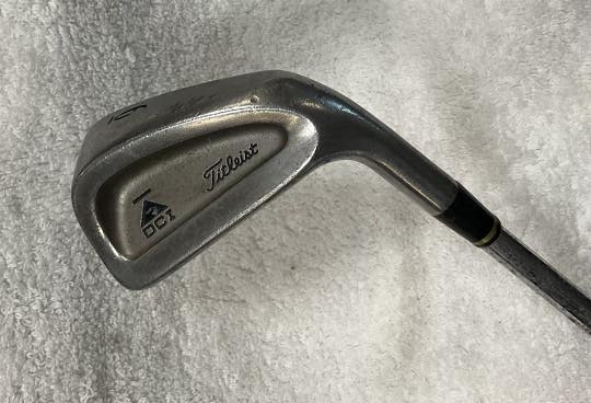 Used Titleist Dci 6 Iron Steel Regular Golf Individual Irons