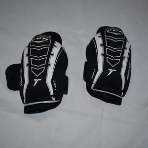 CCM Tacks Hockey  Elbow Pads, Black, Youth Medium - Like New!