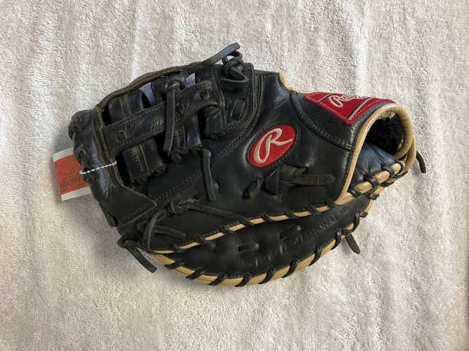 Used Rawlings Gfmptbc 12 1 2" First Base Mitt-left Hand Throw