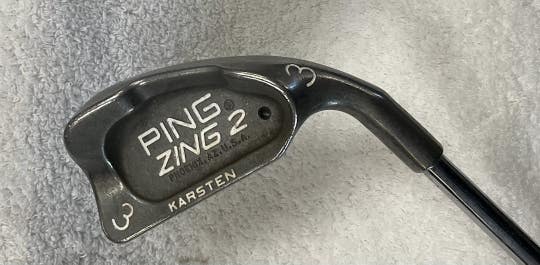 Used Ping Zing 2 Black Dot 3 Iron Regular Flex Steel Shaft