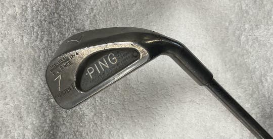 Used Ping Karsten I Black Dot 7 Iron Regular Flex Steel Shaft Individual Irons