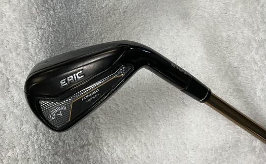 Used Callaway Epic Forged Star 7 Iron Regular Flex Graphite Shaft Individual Irons