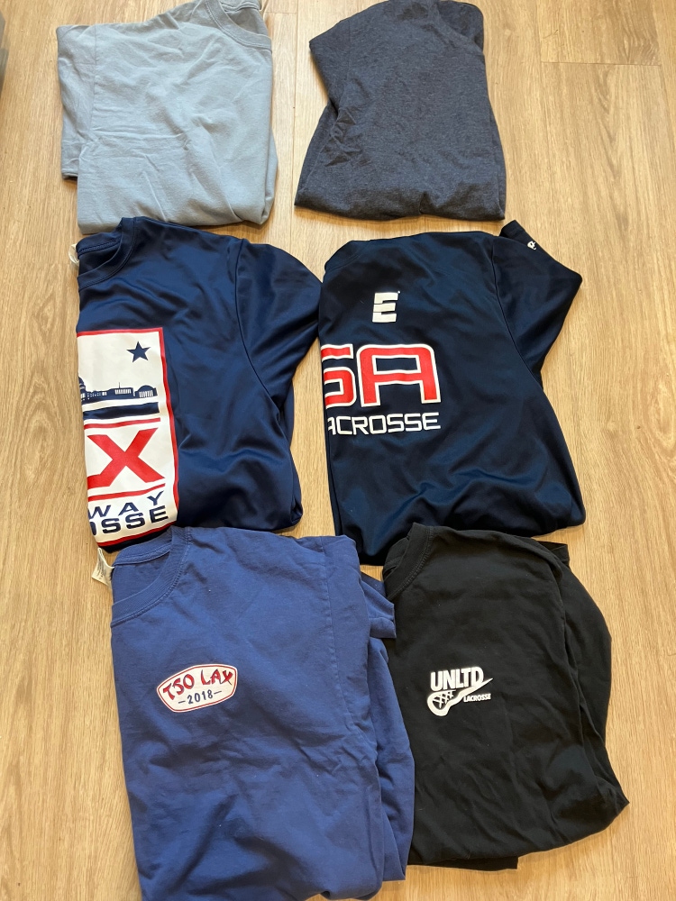 Collection of Men’s Lacrosse Shirts
