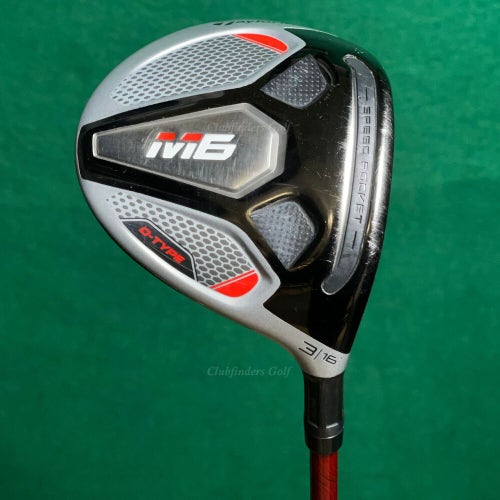 TaylorMade M6 D-Type 16° 3 Fairway Wood Even Flow Max Carry 4.5 Seniors