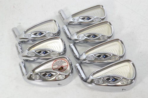 TaylorMade r7 cgb MAX Ladies 4-PW Iron Set HEADS ONLY  #170865