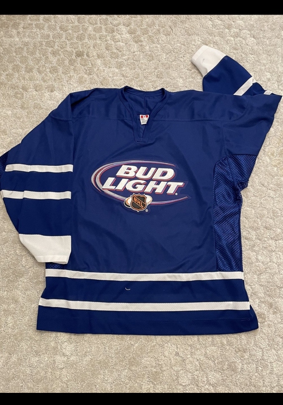 Vintage Bud Light Hockey Jersey