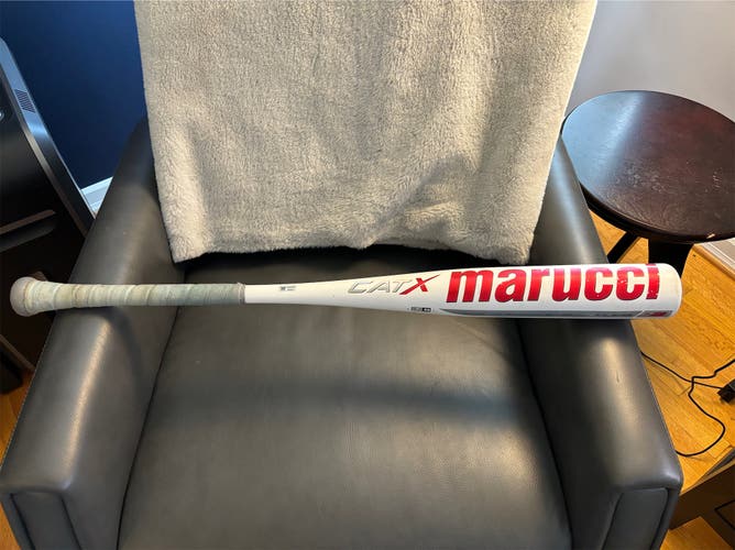 Used BBCOR Certified 2023 Marucci Alloy CAT X Bat (-3) 28 oz 31"