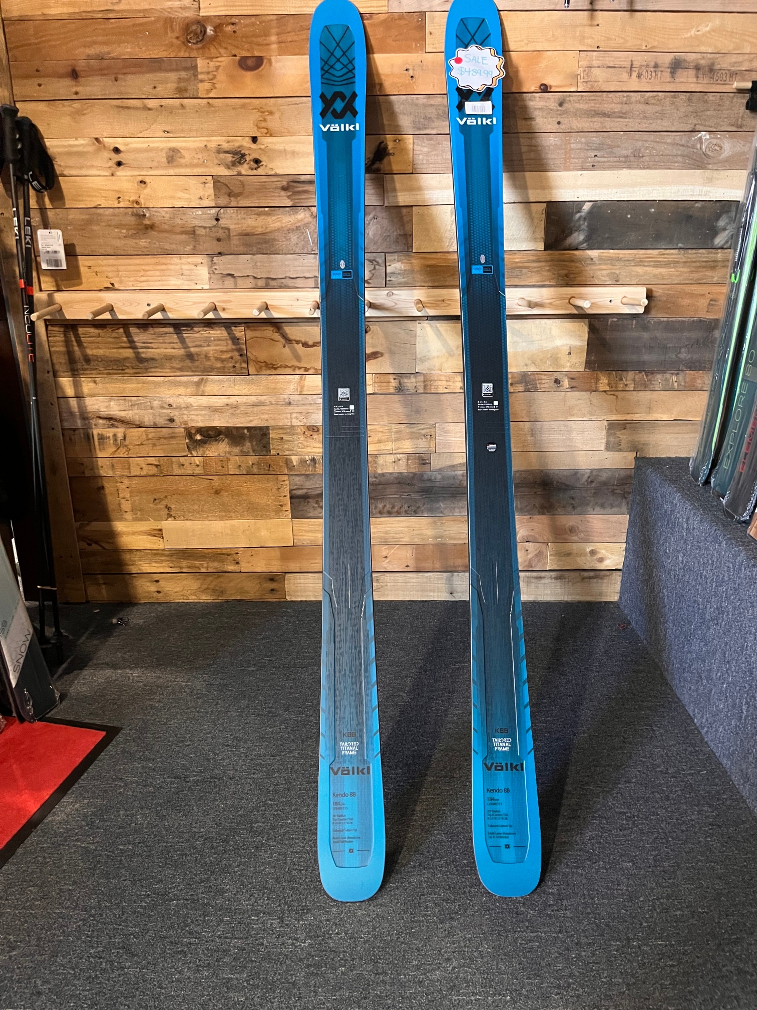 Volkl 184 cm Kendo 88 Skis