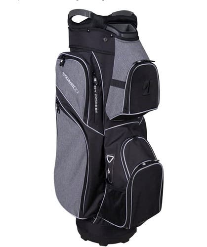 NEW 2023 Bridgestone Golf Heather Grey Deluxe Cart Bag