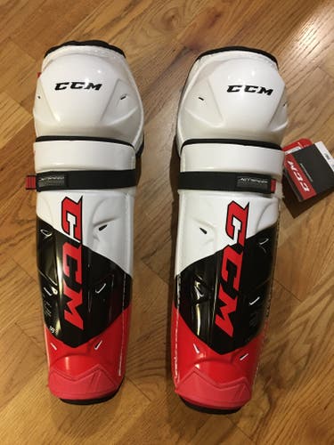 CCM Jetspeed FT4 PRO 16" Shin Pads