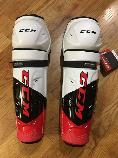 CCM Jetspeed FT4 PRO 16" Shin Pads