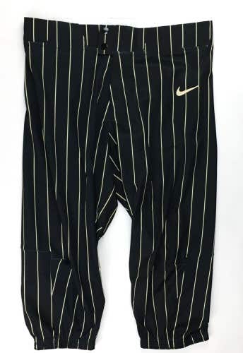 Nike Mens Vanderbilt Prime AV4812 Size L Black Beige Baseball Pants NWT