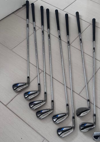 Used Left Hand Uniflex Steel Shaft Speedblade Iron Set