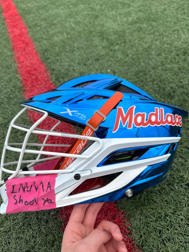 Madlax Helmet- Barely Used- removable patches