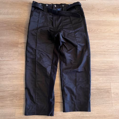 Force Pro A 21 Officiating Referee hockey pants Adult XS EUC