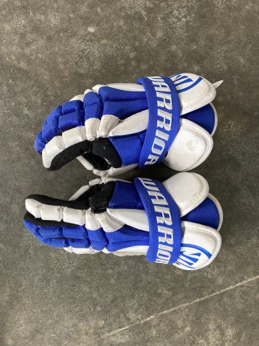 Used Warrior Medium Lacrosse Gloves