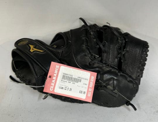 Used Mizuno Gxf 102 12 1 2" First Base Gloves