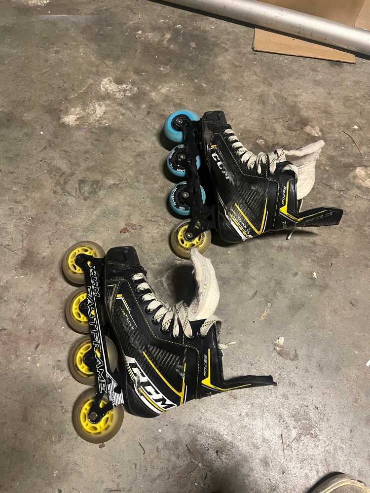 Used CCM Regular Width Size 4.5 Tacks 9370R Inline Skates