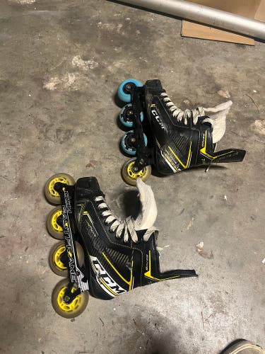 Used CCM Regular Width Size 4.5 Tacks 9370R Inline Skates
