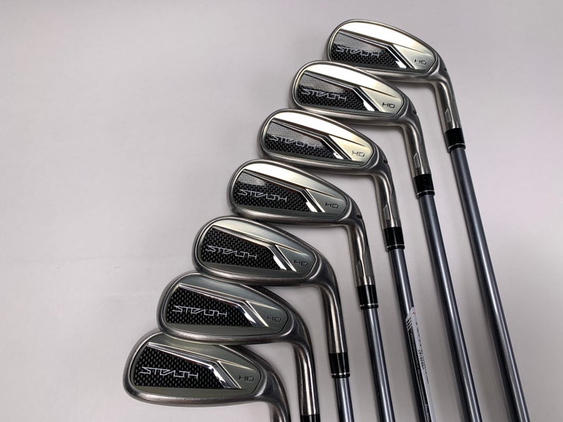 TaylorMade Stealth HD Iron Set 5-PW+AW Fujikura Speeder NX Regular Graphite RH