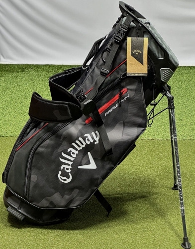Callaway 2022 Fairway 14 Stand Golf Bag Black Camo 14-Way Divider NEW #89074