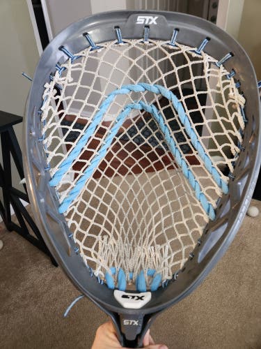Used Gray STX Eclipse 2 Goalie Head