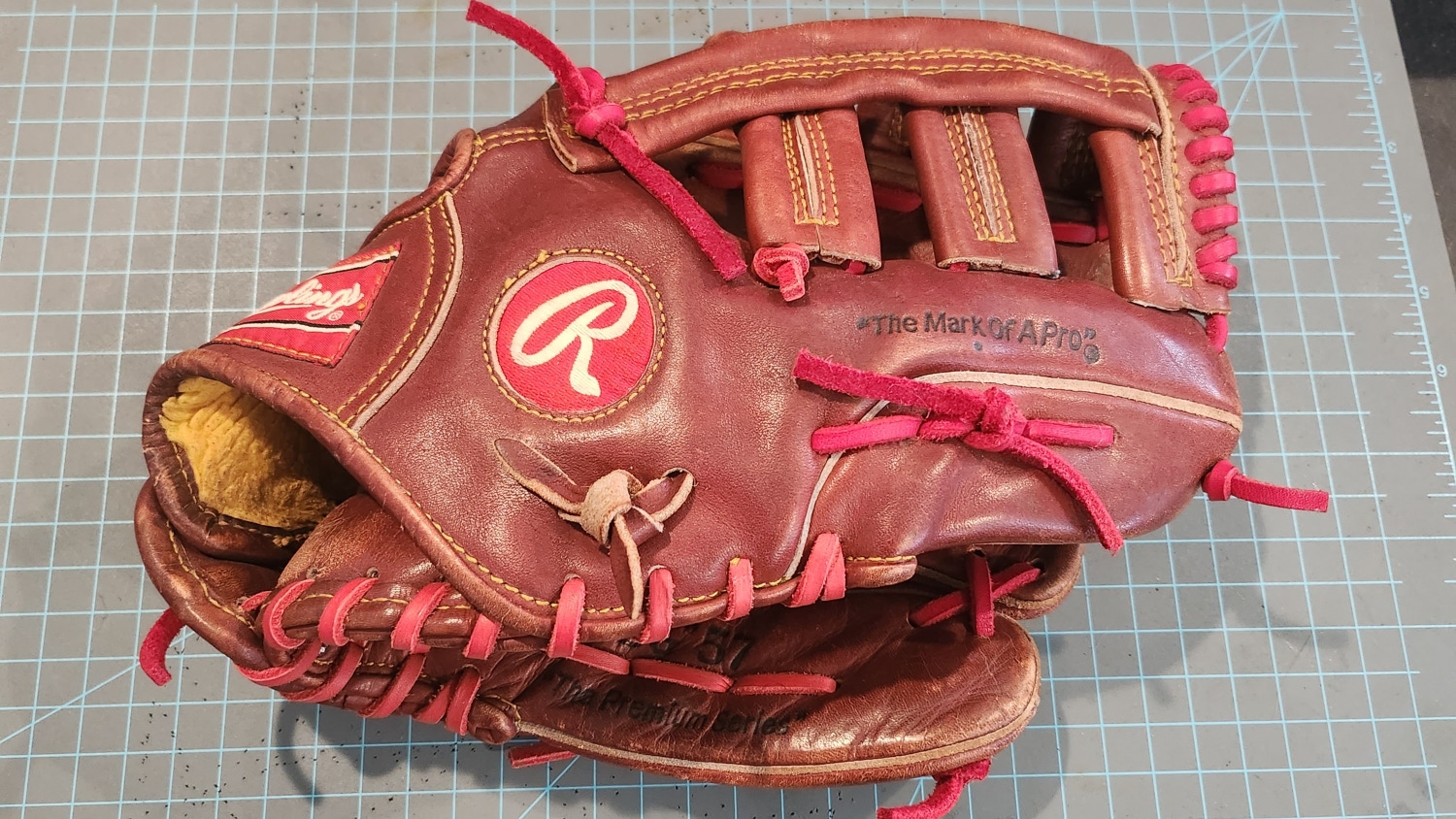 Used Rawlings Mark of a Pro Baseball Glove 13"