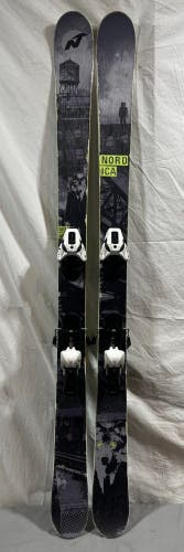 Nordica OMW 156cm 110-86-101 r=16m Freestyle Skis Atomic FFG 10 Bindings
