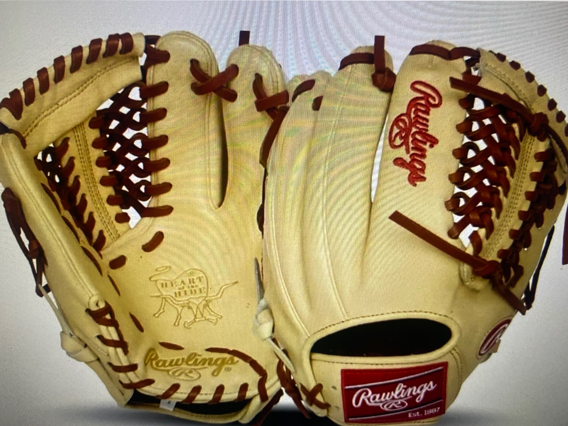 New!! Rawlings Heart of the Hide Baseball Glove, 11.75", $400!!