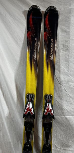 Nordica Hotrod Modified 170cm 118-74-104 Skis Marker NO3 12