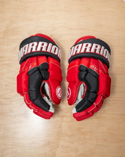 NHL Pro Stock Warrior Covert QR1 14" Hockey Gloves - Paul Statsny Carolina Hurricanes