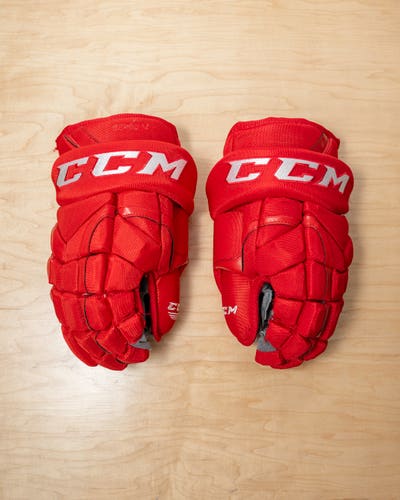 NHL Pro Stock CCM HG12 13” Hockey Gloves Detroit Red Wings