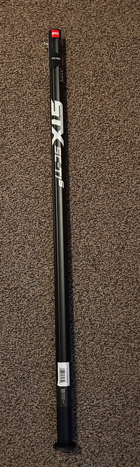 New STX Stallion SC-TI S BLACK Shaft New with tags Lax Lacrosse 30" shaft
