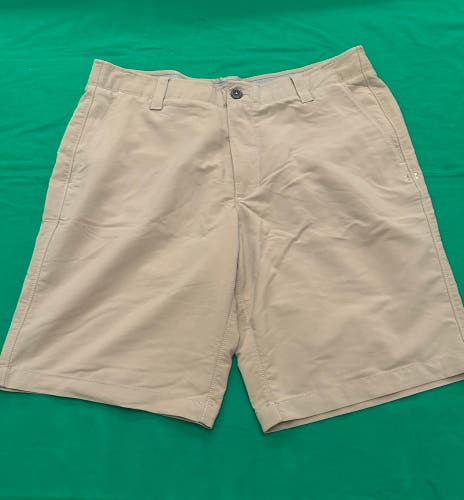 Under Armour Mens Tan Shorts