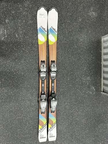 Used Fischer Watea 130 Cm Boys' Downhill Ski Combo