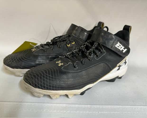 Used Under Armour Bryce Harper Senior 10 Baseball And Softball Cleats