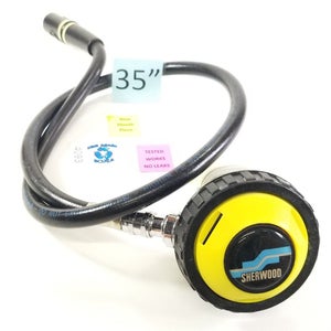 Sherwood Magnum Octopus Octo 2nd Second Stage Scuba Diving Regulator 35" hose