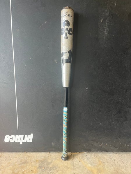 Used BBCOR Certified 2022 DeMarini Hybrid The Goods Bat (-3) 31 oz 34"
