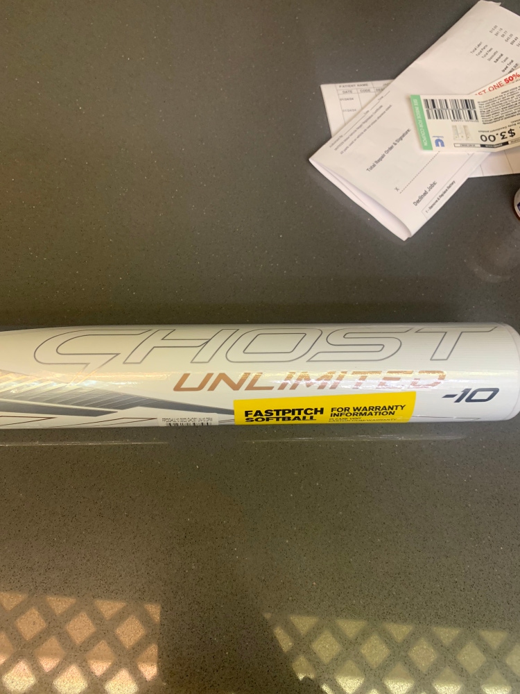BRAND NEW 2023 Easton Ghost Unlimited bat