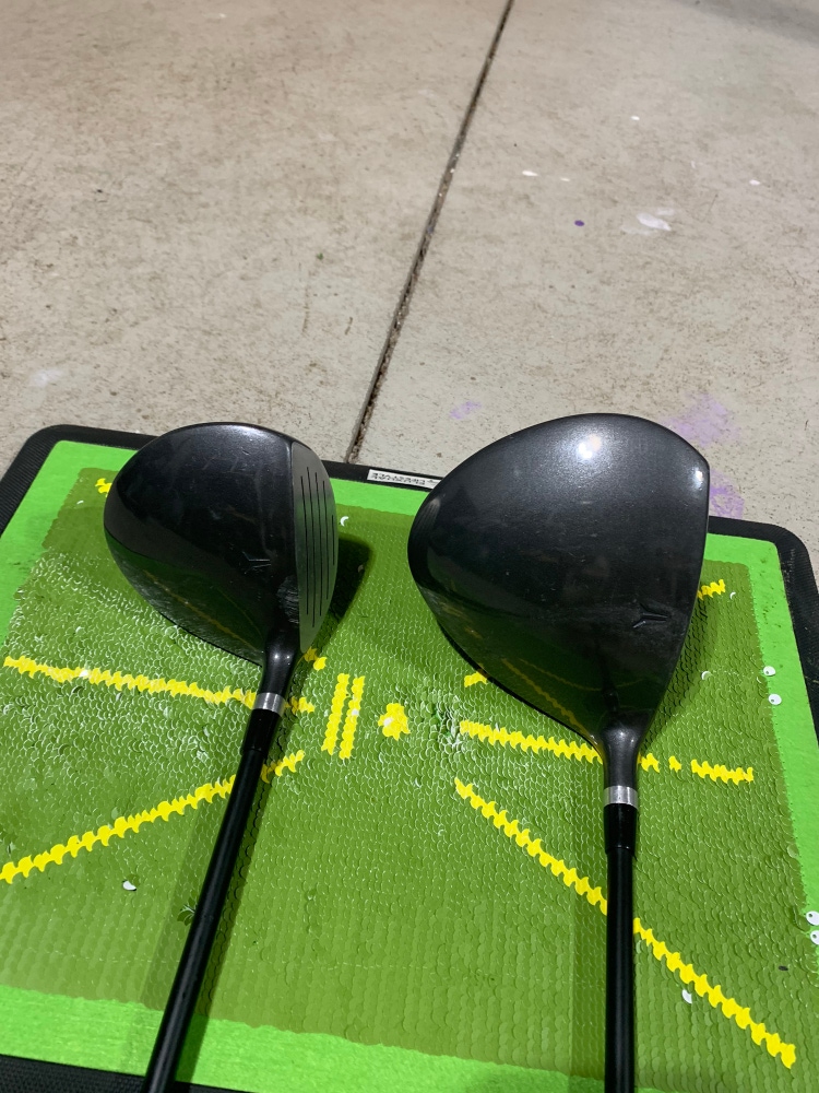 Wilson blk driver and 3 wood