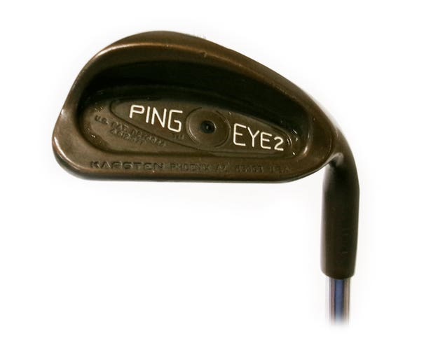Ping Eye 2 BeCu Single Pitching Wedge Black Dot Steel Ping Microtaper Stiff Flex