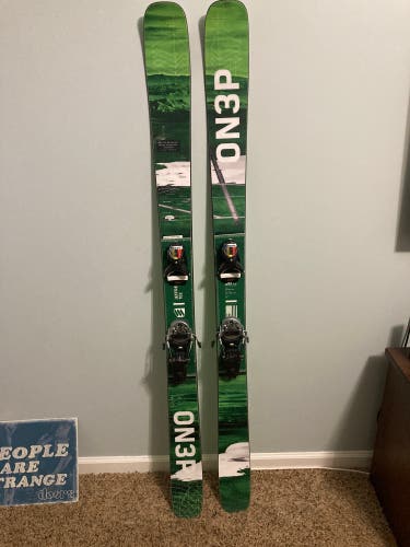 2022 All Mountain With Bindings Max Din 12 Jeffrey Skis